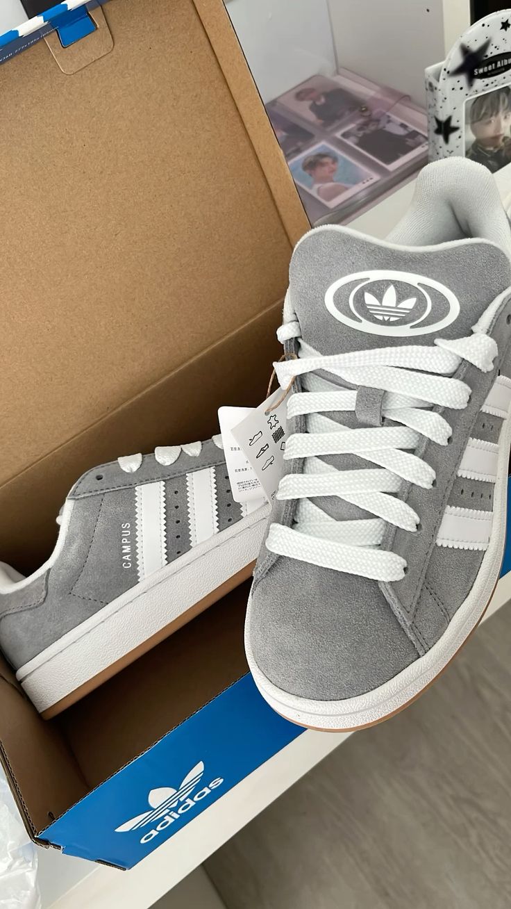 Adidas campus cinza